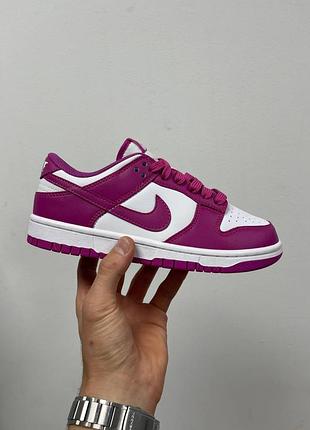 Кроссовки nike sb dunk low active fuchsia