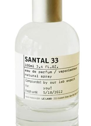 Santal 33 le labo4 фото