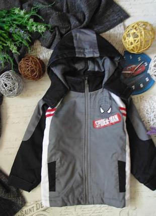 3-4 роки.суперова куртка spider-man.