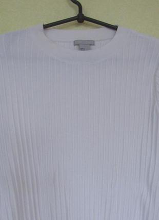 Свитер пуловер в рубчик от h&amp;m3 фото