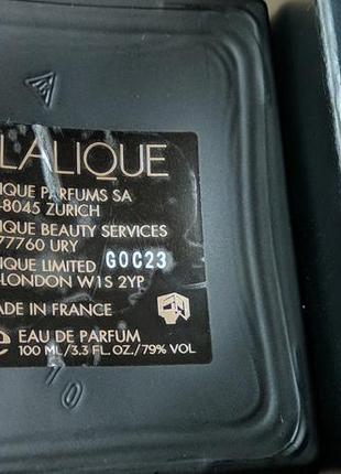 Lalique encre noire a l'extreme edp.100ml. .оригинал 100%.3 фото