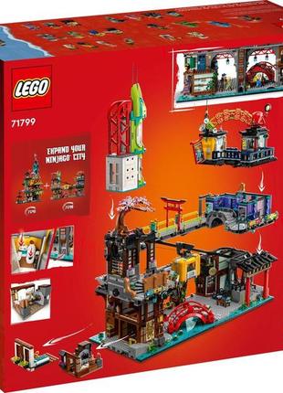 Новинка! набір лего ніндзяго - міський ринок [lego 71799 - ninjago city markets]3 фото