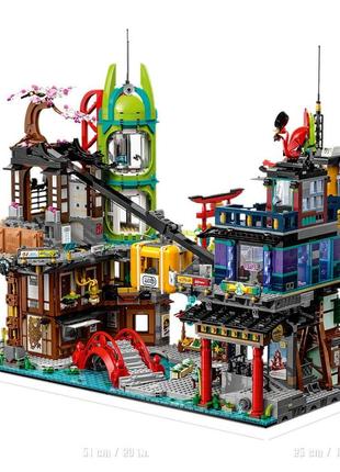 Новинка! набір лего ніндзяго - міський ринок [lego 71799 - ninjago city markets]10 фото