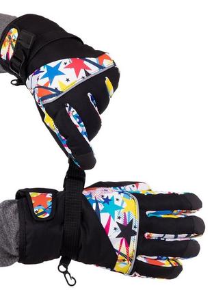 Перчатки горнолыжные теплые женские sp-sport b-2203 р-р l-xl1 фото