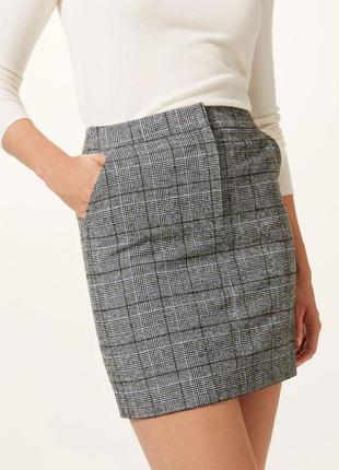 Шерстяная юбка карандаш marks&spencer
