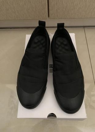 Туфли кроссовки черные 👟