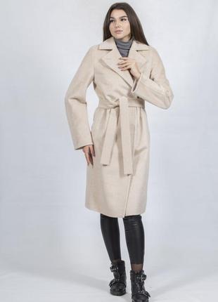 Пальто кашемір, дорогий бренд, якісне, беж, білий, молочний, якісне, шерсть, натуральне5 фото