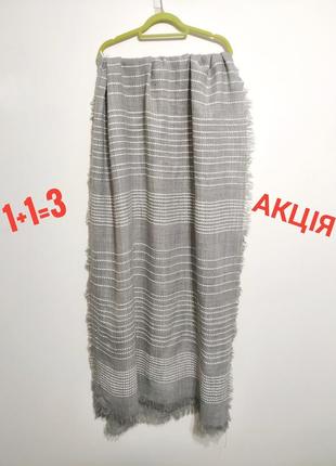 Довгий шарф-палантин