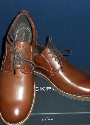 Туфлі-оксфорди rockport marshall plain toe oxford