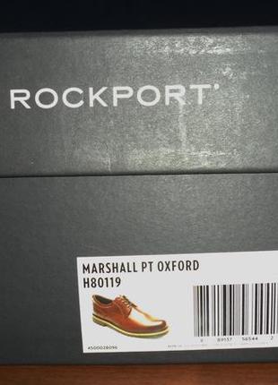 Туфлі-оксфорди rockport marshall plain toe oxford10 фото