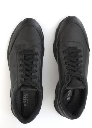 Кожаные кроссовки сникерсы демисезонная мужская обувь повседневная rosso avangard ada ideal leather9 фото