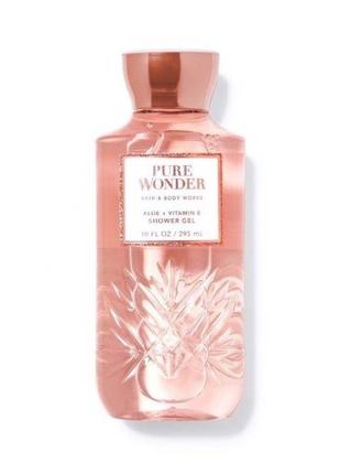 Гель для душу bath and body works pure wonder 295 мл