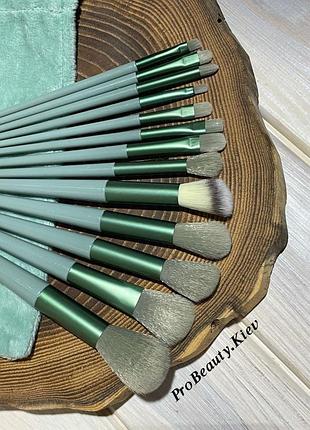 Краща ціна! 13 шт кисті пензлі для макіяжу в мішечку набір кисти для макияжа набор probeauty3 фото