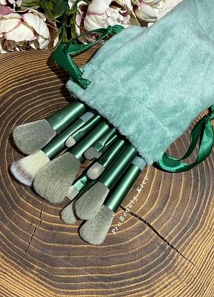 Краща ціна! 13 шт кисті пензлі для макіяжу в мішечку набір кисти для макияжа набор probeauty4 фото