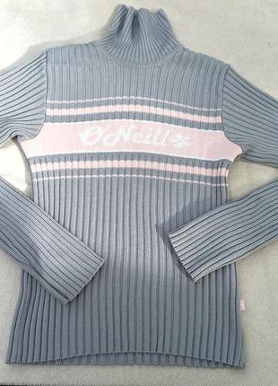 Серый свитер водолазка o'neill3 фото