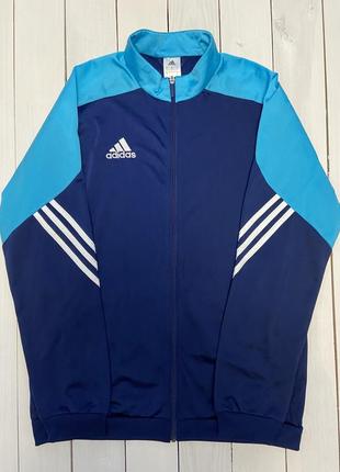 Синя спортивна кофта adidas1 фото