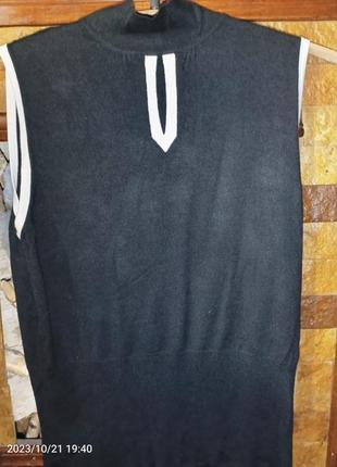 Ангоровая симпатичная кофтина без рукавов next