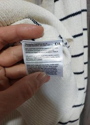 Светр в полоску оверсайз 5