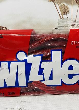 Желейні полуничні цукерки twizzlers strawberry