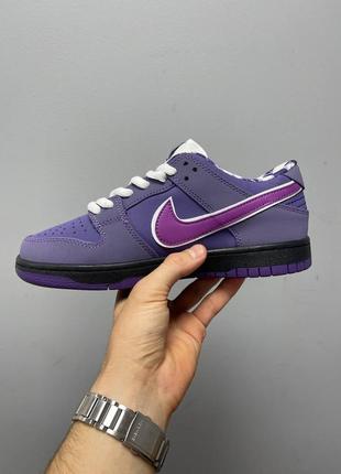 Кросівки nike sb dunk low concepts purple lobster5 фото