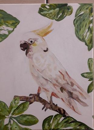 Картина "папуга"