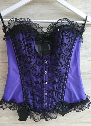Корсет бюстье топ бра разм м кружевной корсет