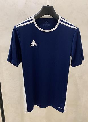 Футболка adidas синя чоловіча спортивна