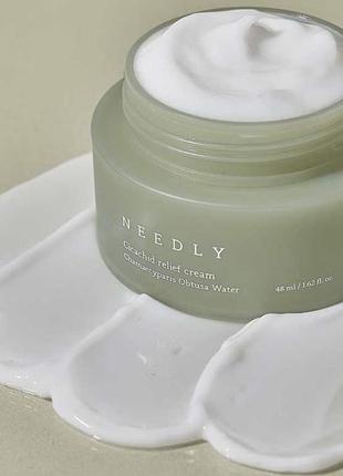 Успокаивающий крем с центеллой needly cicachid relief cream, 48 мл1 фото