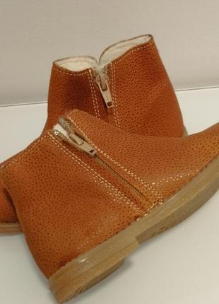 Португалия кожаные ботинки натуральная кожа замша демисезонный2 фото