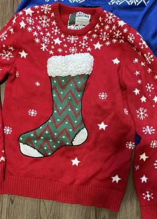 Зимовий новорічний светр