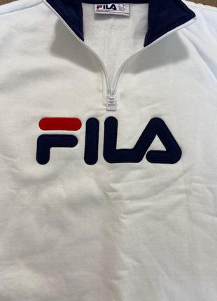 Новий світшот fila оригінал світшот  із замком2 фото