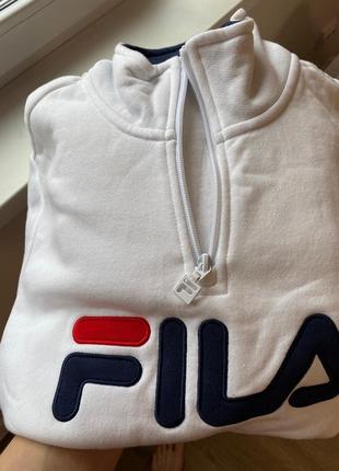 Новий світшот fila оригінал світшот  із замком10 фото