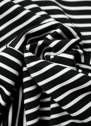 Красивая черно-белая юбка-карандаш "dorothy perkins" в полоску. размер uk12/eur40.6 фото
