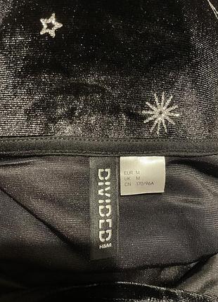 Платье велюр h&m 5