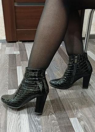 Ботинки женские лаковые👢💖