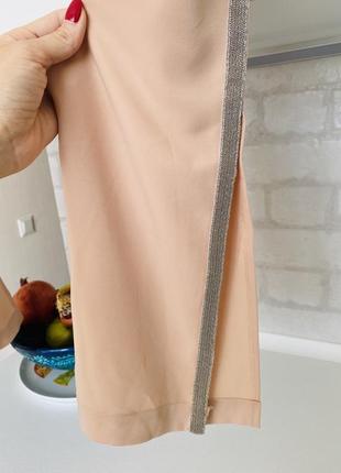 Летний костюм 🐙двойка персиковый набор майка штаны7 фото