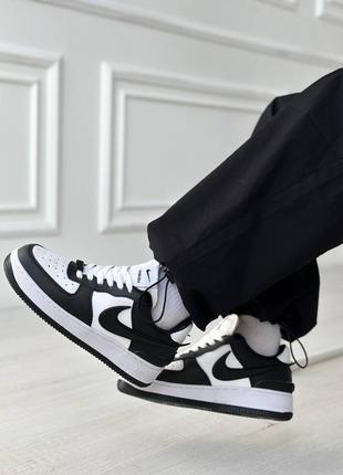 Женские кроссовки nike air force 1 low x ambush black/white8 фото