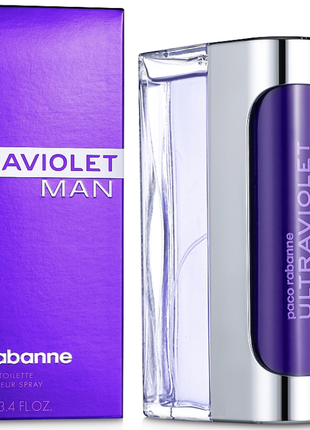 Ultraviolet men (пакоплавн ультравіолет мен, ультрафіолет мен) 65 мл — чоловічі парфуми (пробник)1 фото