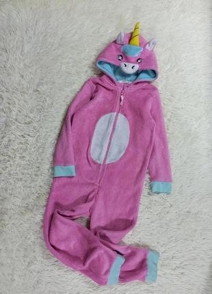 Мягенький плюшевый слип человечек пижама.