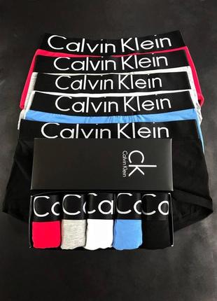 Чоловіча білизна calvin klein black 5 шт4 фото