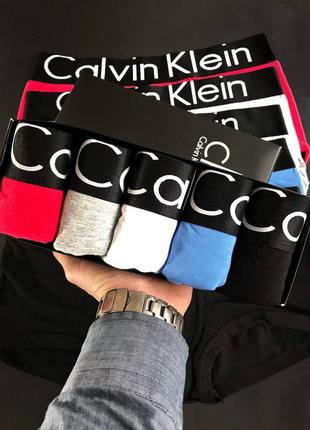 Чоловіча білизна calvin klein black 5 шт