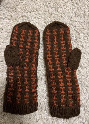 Нові рукавиці теплі на підлітка або дорослого1 фото