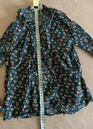 Фирменная рубашка zara 7-8 р 3