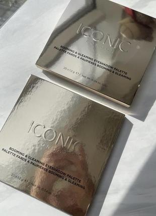 Iconic london booming & gleaming eyeshadow palette
