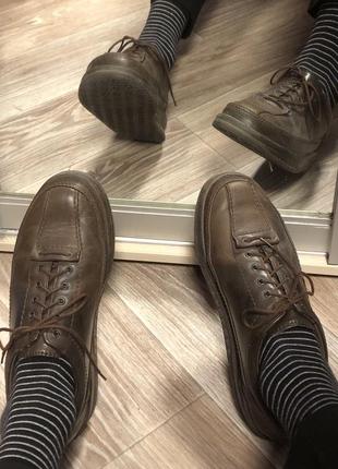 Мужские туфли дерби лоферы кеды1 фото