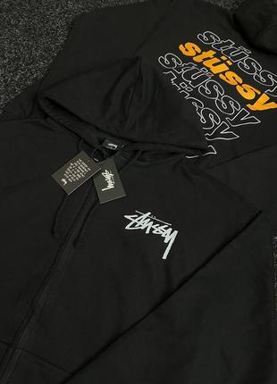 Худи зип stussy zip hoodie стусі зіп худі зипка4 фото