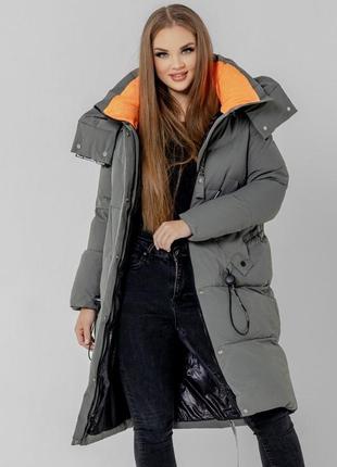 Пуховик парка oversize