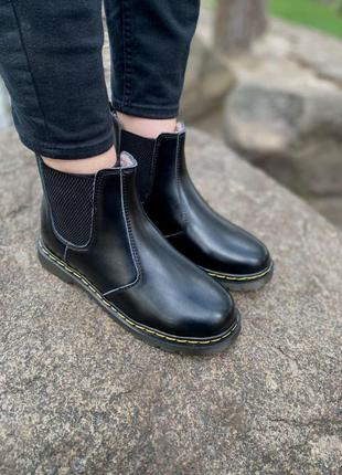 Женские ботинки dr. martens   доктор мартинс6 фото