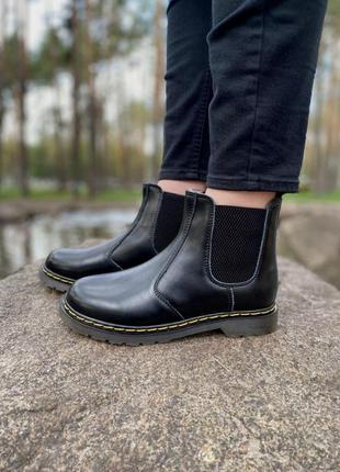 Женские ботинки dr. martens   доктор мартинс4 фото