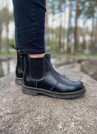 Женские ботинки dr. martens   доктор мартинс5 фото